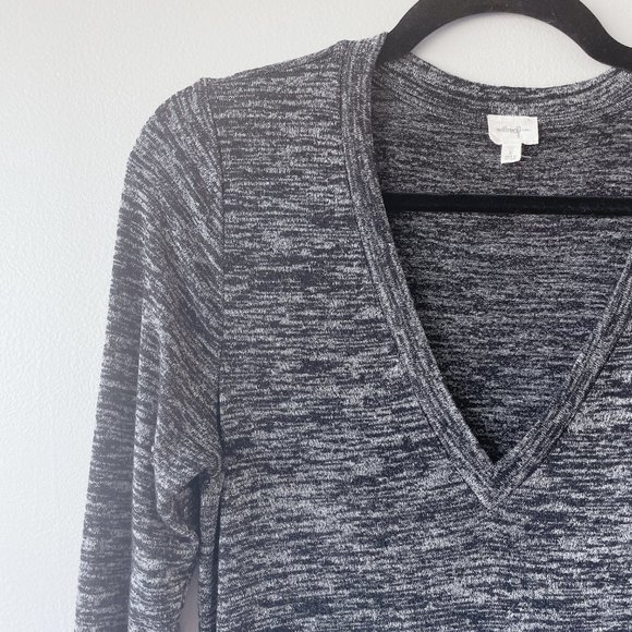 Wilfred Free Aritzia Dress large salt & pepper midi dress sweater dress - Picture 5 of 16